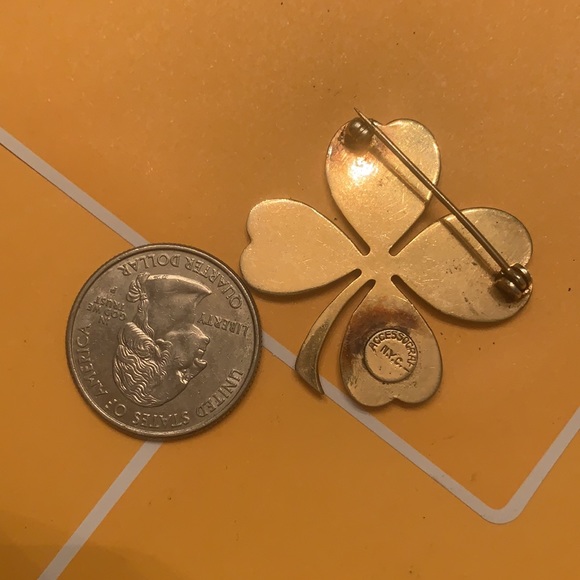 Vintage FOUR LEAF CLOVER - Picture 4 of 4